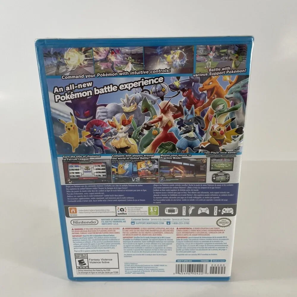 Pokken Tournament Nintendo Wii U Brand New Sealed